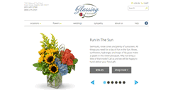 Desktop Screenshot of glassingflorist.com